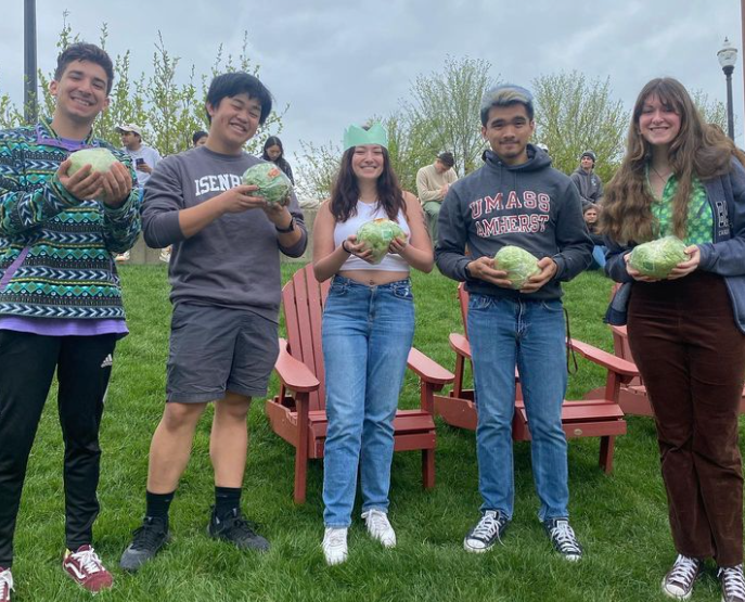 Second Annual Lettuce Eating Competition UMass Amherst